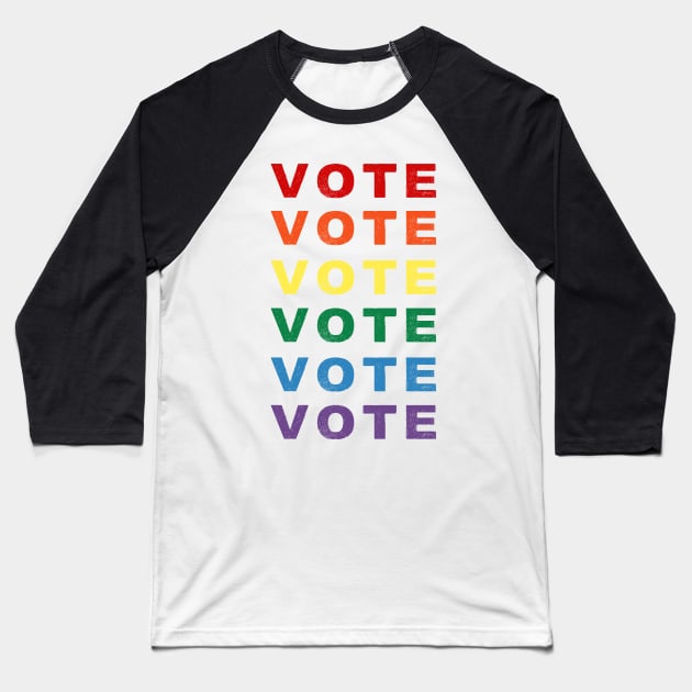 VOTE for Anyone But Trump Blue No Matter Who Independent Voters for the Earth Baseball T-Shirt by gillys